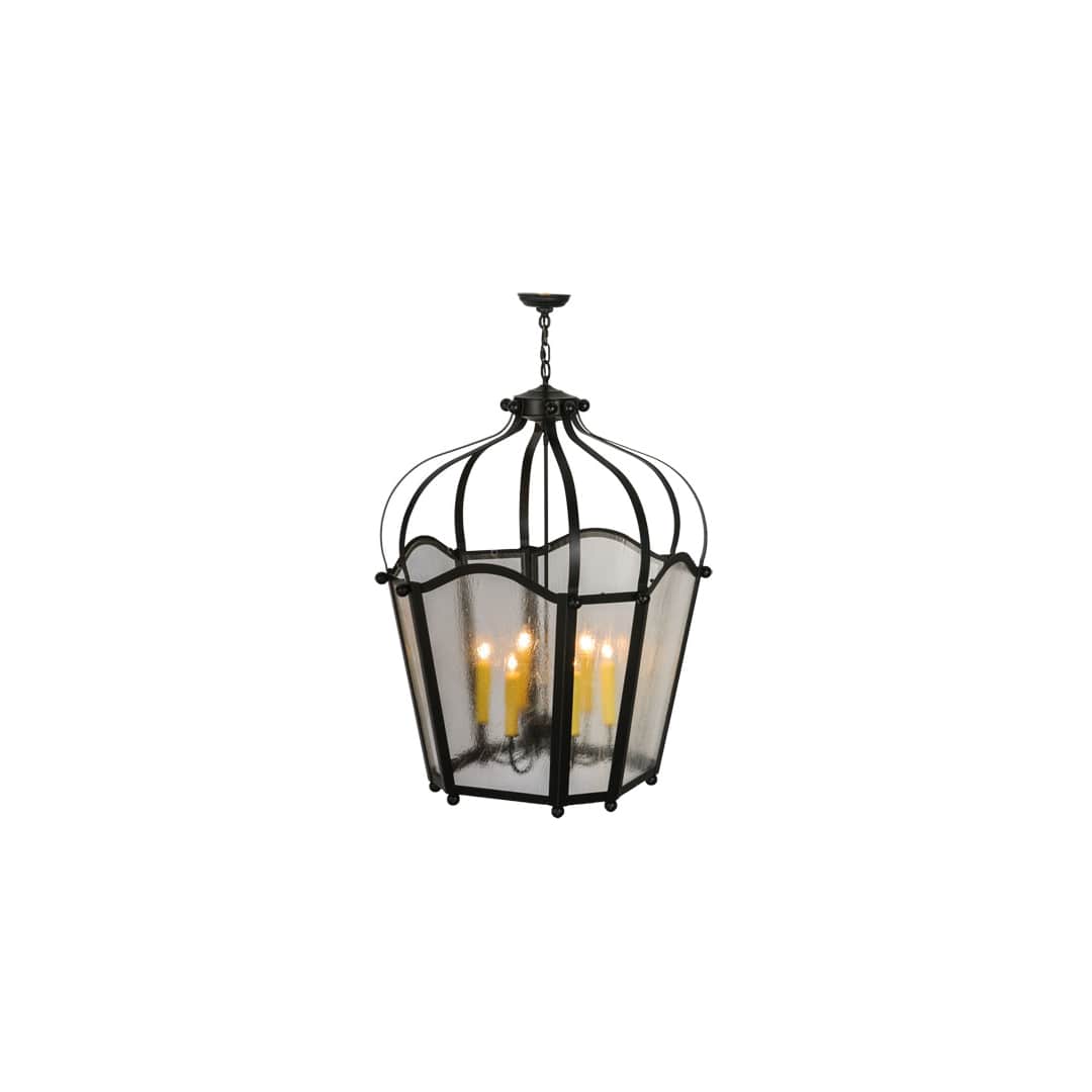 Citadel 6 Light 33" Wide Taper Candle Pendant