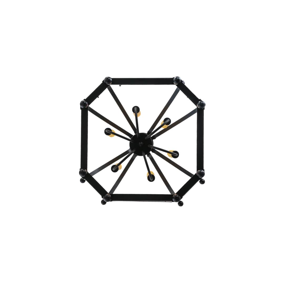 Citadel 6 Light 33" Wide Taper Candle Pendant