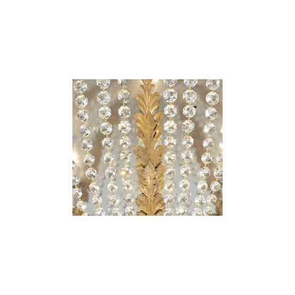 Chrisanne 5 Light 33" Wide Flush Mount Bowl Ceiling Fixture - Pompeii Gold Finish