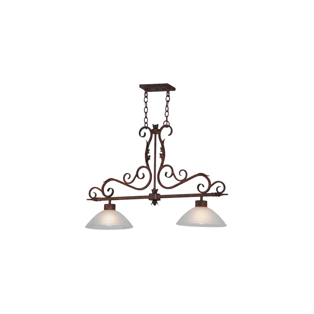 Zamora 2 Light 12" Wide Linear Pendant