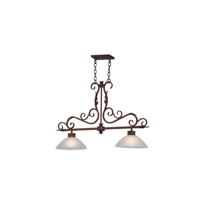 Zamora 2 Light 12" Wide Linear Pendant