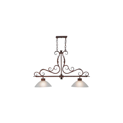 Zamora 2 Light 12" Wide Linear Pendant