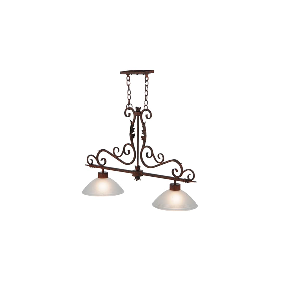 Zamora 2 Light 12" Wide Linear Pendant