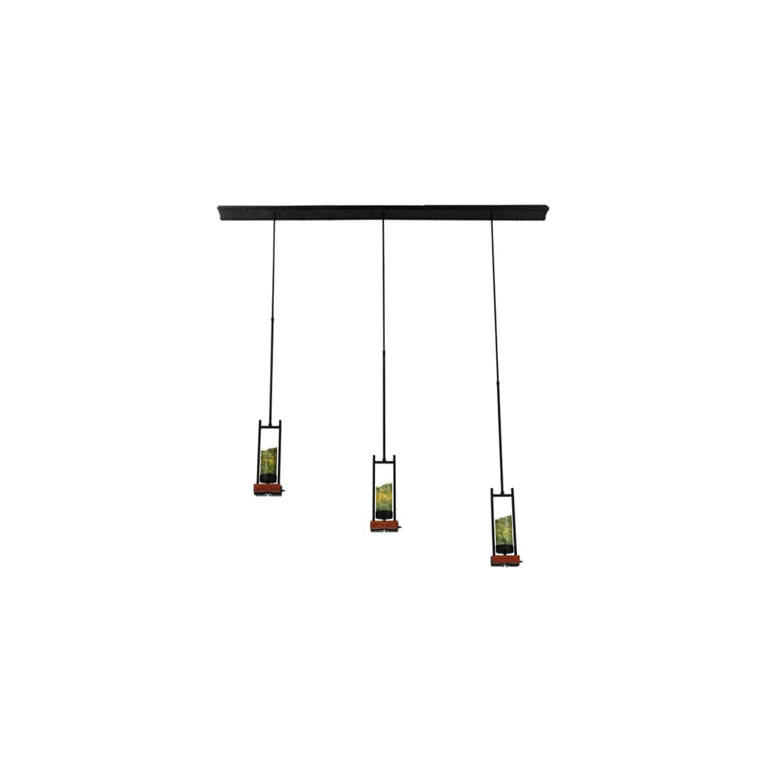 Grand Terrace 3 Light 6" Wide Pillar Candle Multi Light Pendant