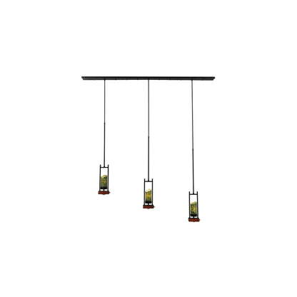 Grand Terrace 3 Light 6" Wide Pillar Candle Multi Light Pendant