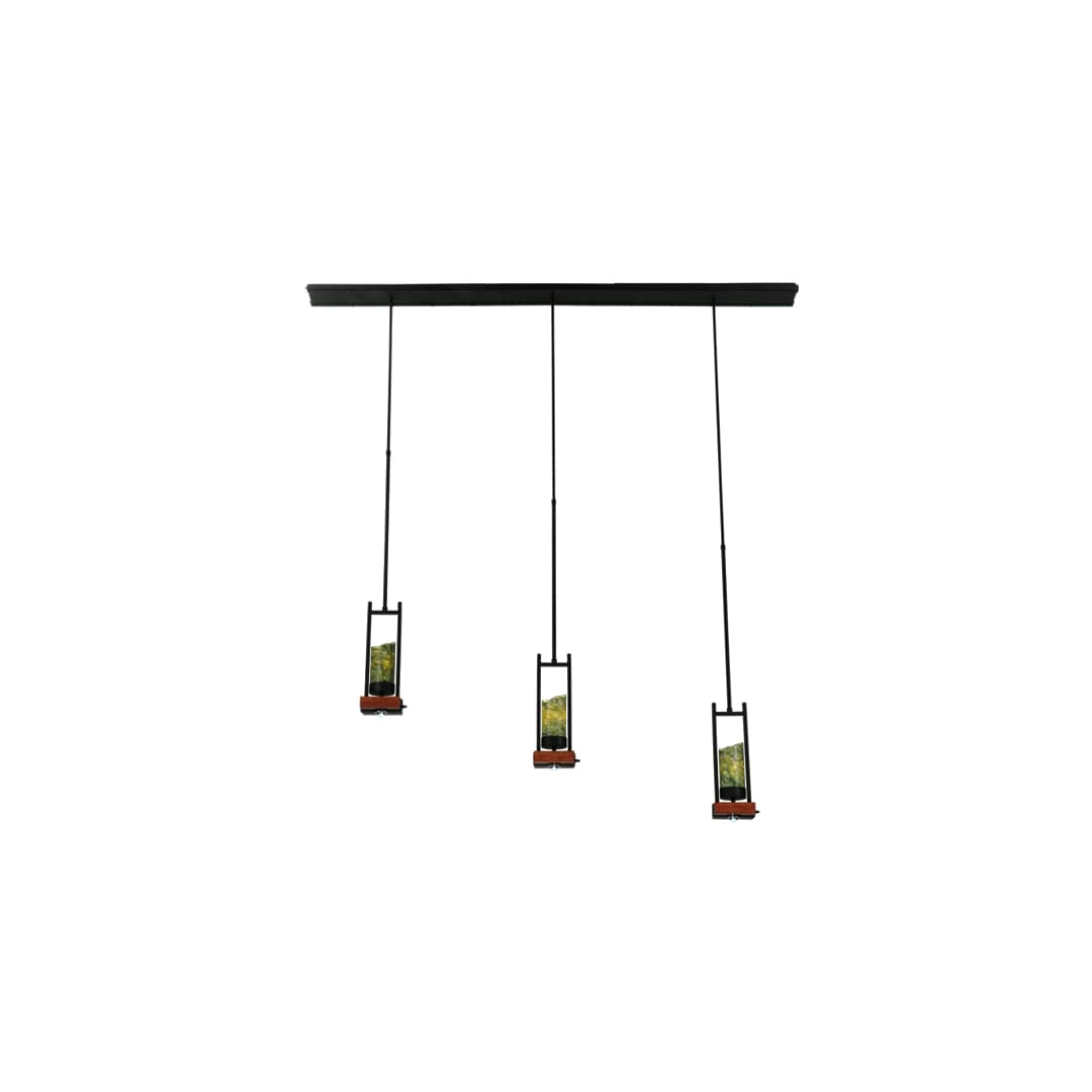 Grand Terrace 3 Light 6" Wide Pillar Candle Multi Light Pendant