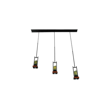 Grand Terrace 3 Light 6" Wide Pillar Candle Multi Light Pendant