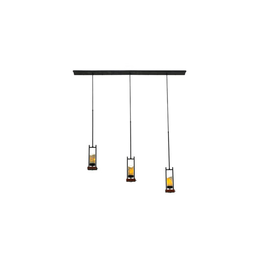 Grand Terrace 3 Light 6" Wide Pillar Candle Multi Light Pendant