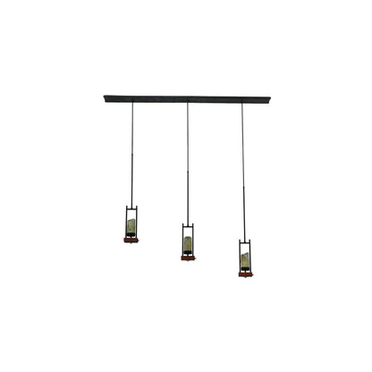 Grand Terrace 3 Light 6" Wide Pillar Candle Multi Light Pendant