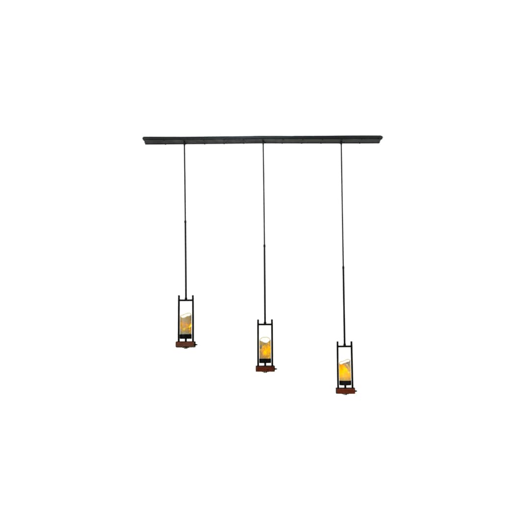 Grand Terrace 3 Light 6" Wide Pillar Candle Multi Light Pendant