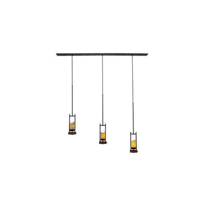 Grand Terrace 3 Light 6" Wide Pillar Candle Multi Light Pendant
