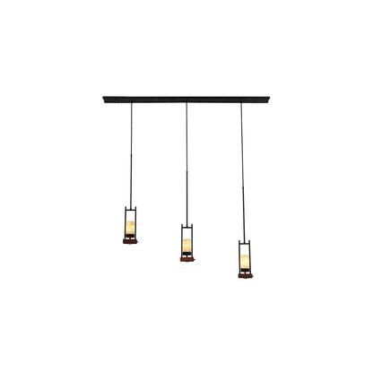 Grand Terrace 3 Light 6" Wide Pillar Candle Multi Light Pendant