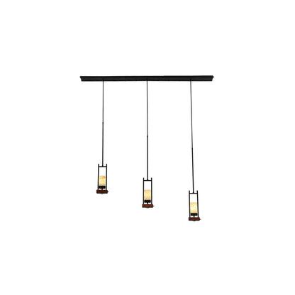 Grand Terrace 3 Light 6" Wide Pillar Candle Multi Light Pendant