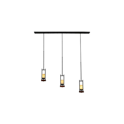 Grand Terrace 3 Light 6" Wide Pillar Candle Multi Light Pendant