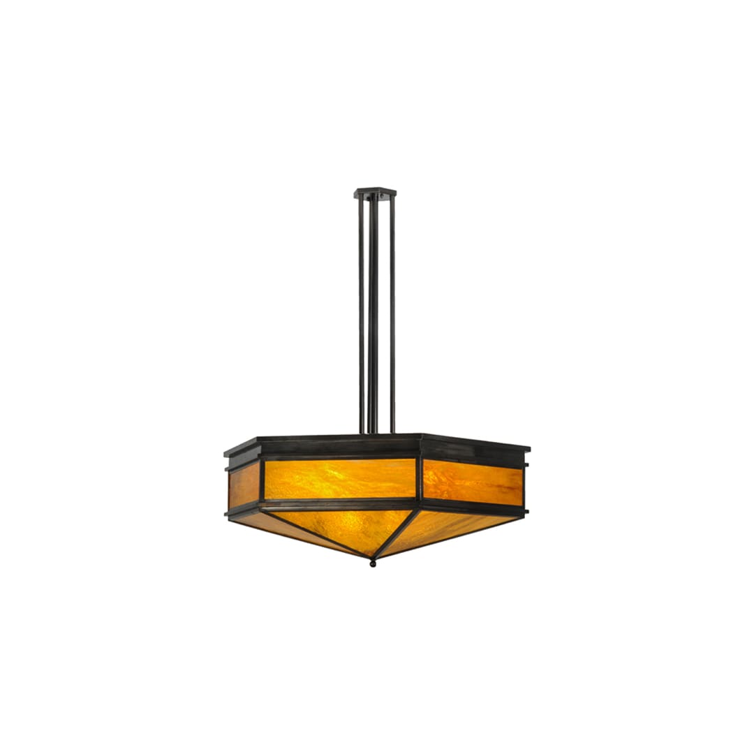 Davis Street 8 Light 45" Wide Pendant