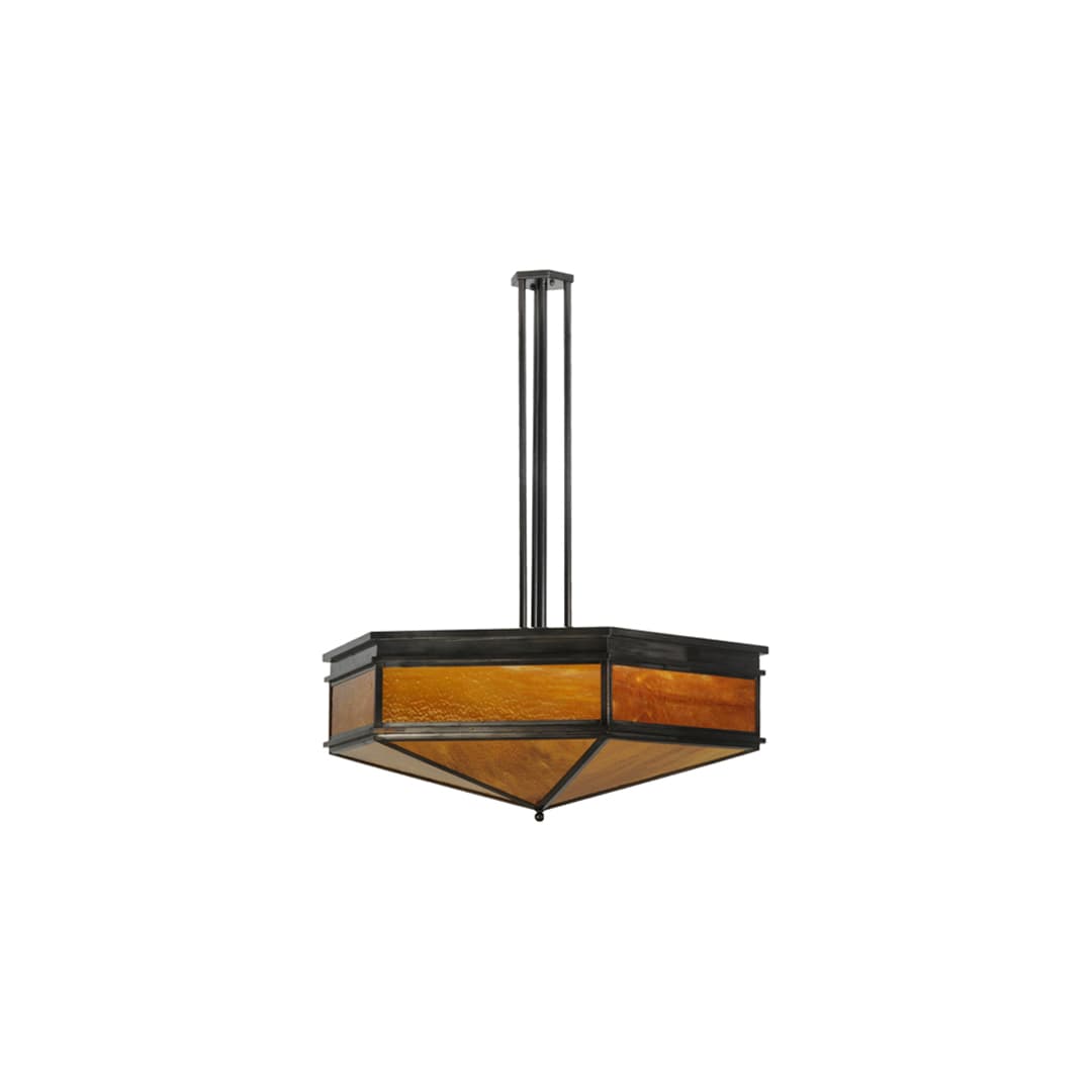 Davis Street 8 Light 45" Wide Pendant