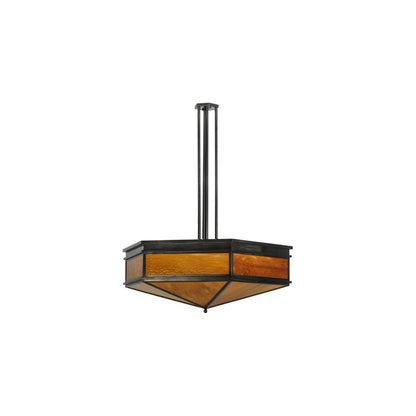 Davis Street 8 Light 45" Wide Pendant