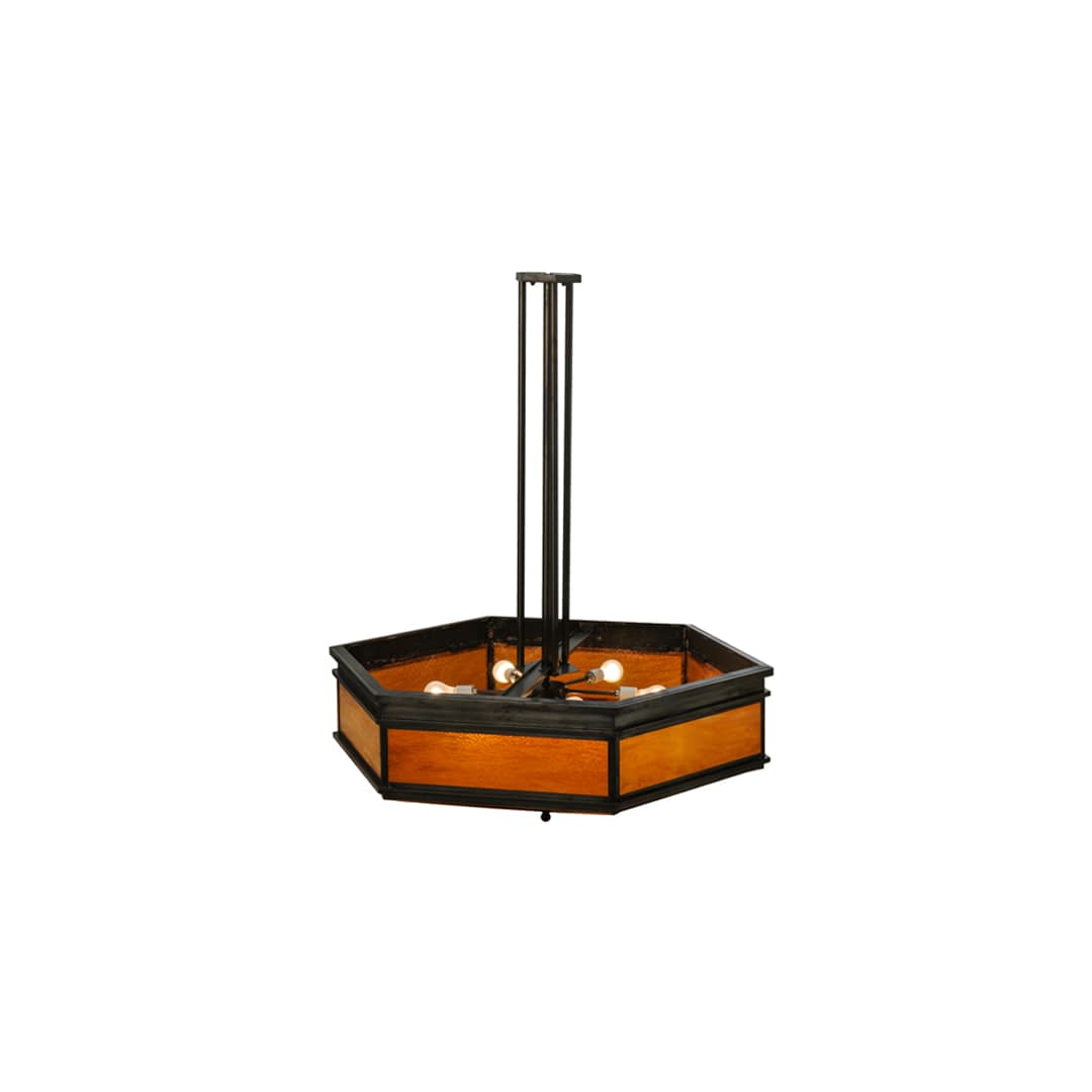 Davis Street 8 Light 45" Wide Pendant