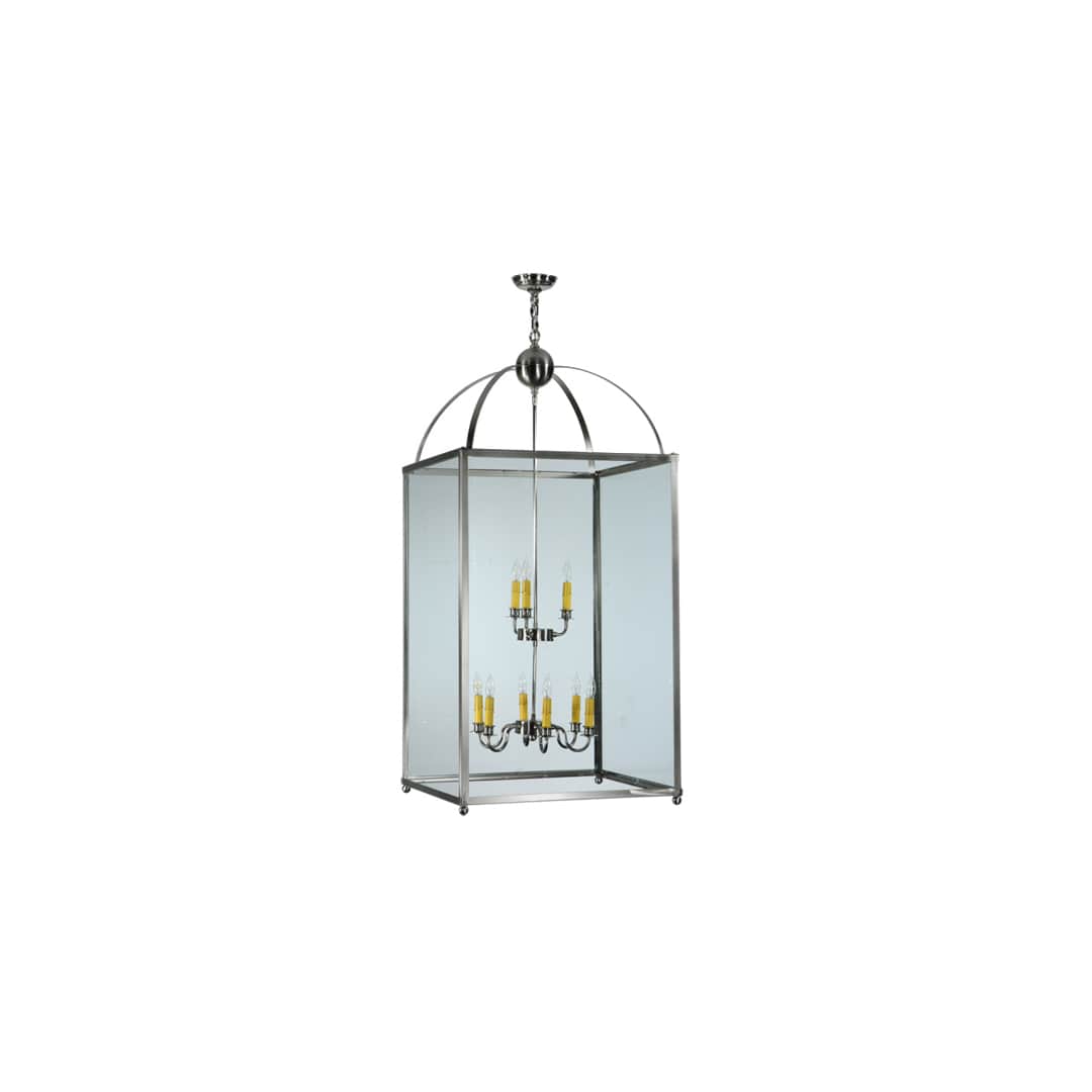 Pavilion 9 Light 34" Wide Taper Candle Pendant