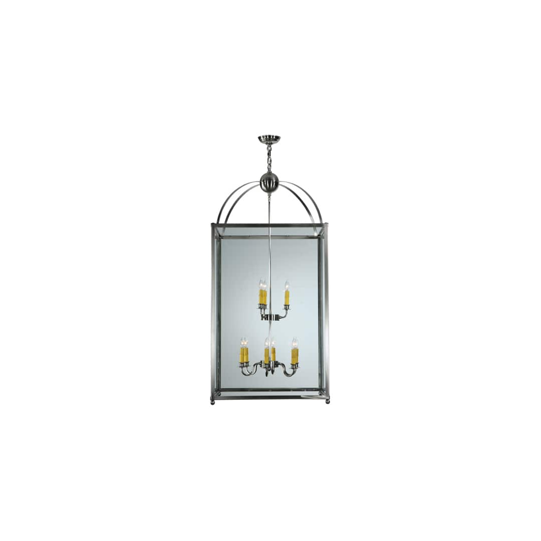Pavilion 9 Light 34" Wide Taper Candle Pendant