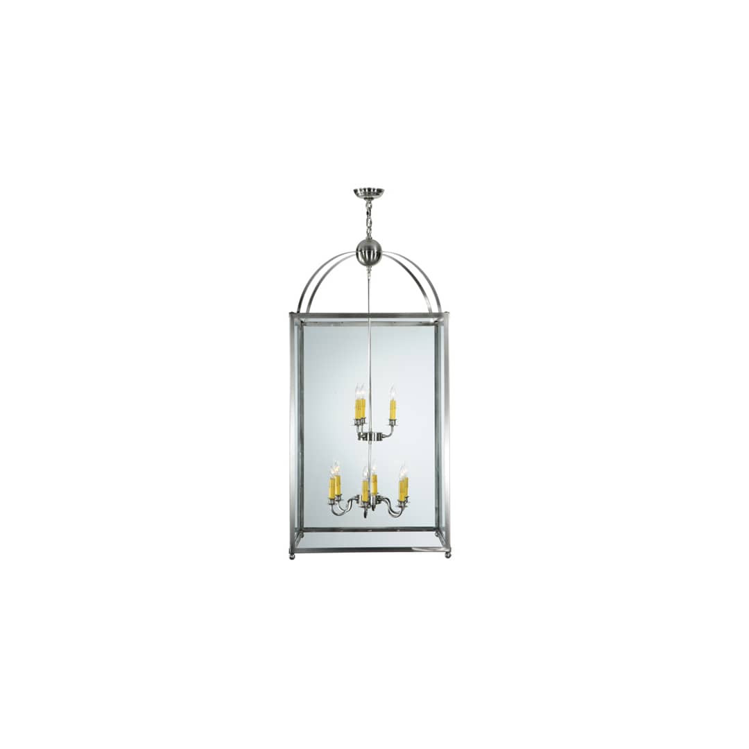 Pavilion 9 Light 34" Wide Taper Candle Pendant