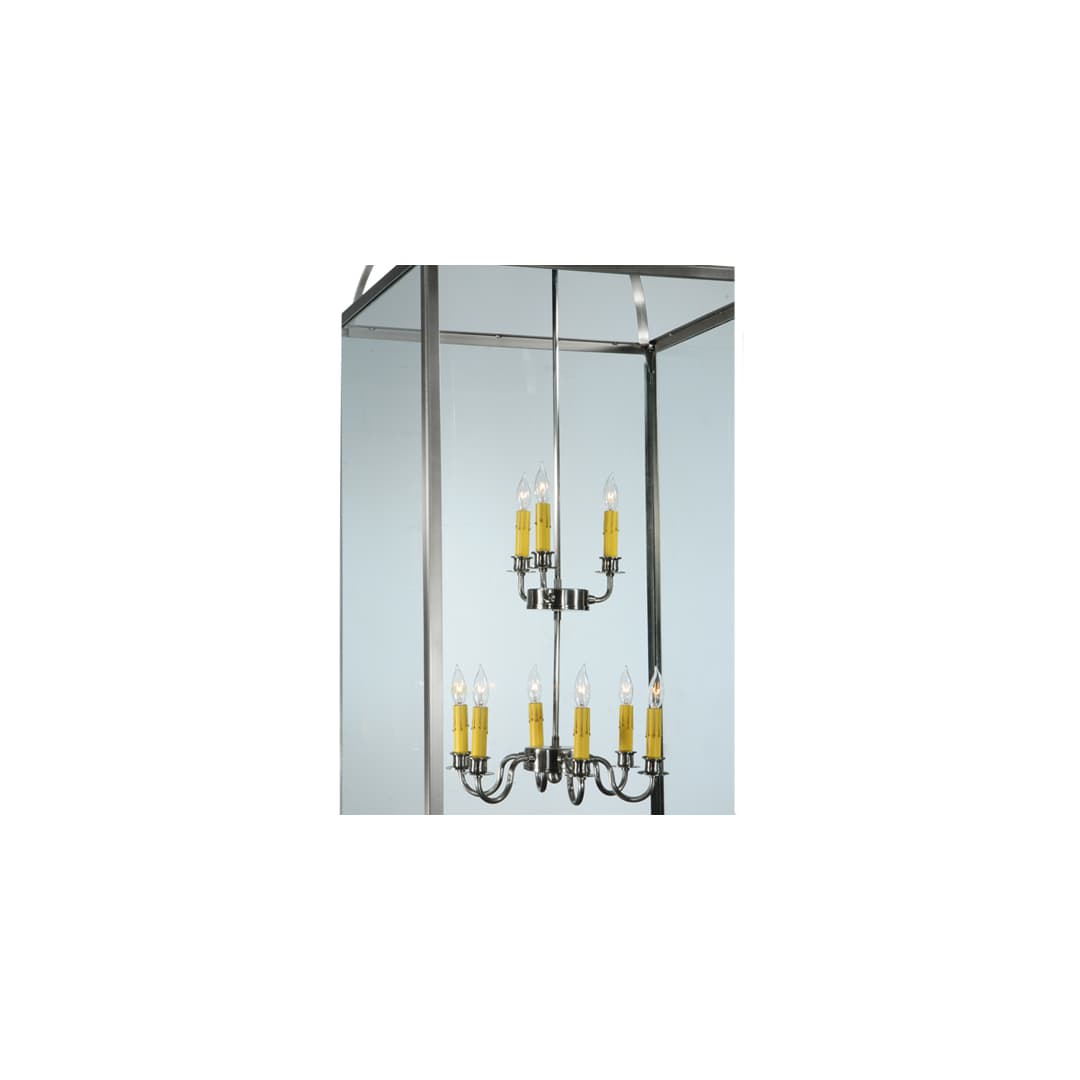 Pavilion 9 Light 34" Wide Taper Candle Pendant