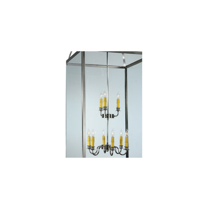 Pavilion 9 Light 34" Wide Taper Candle Pendant