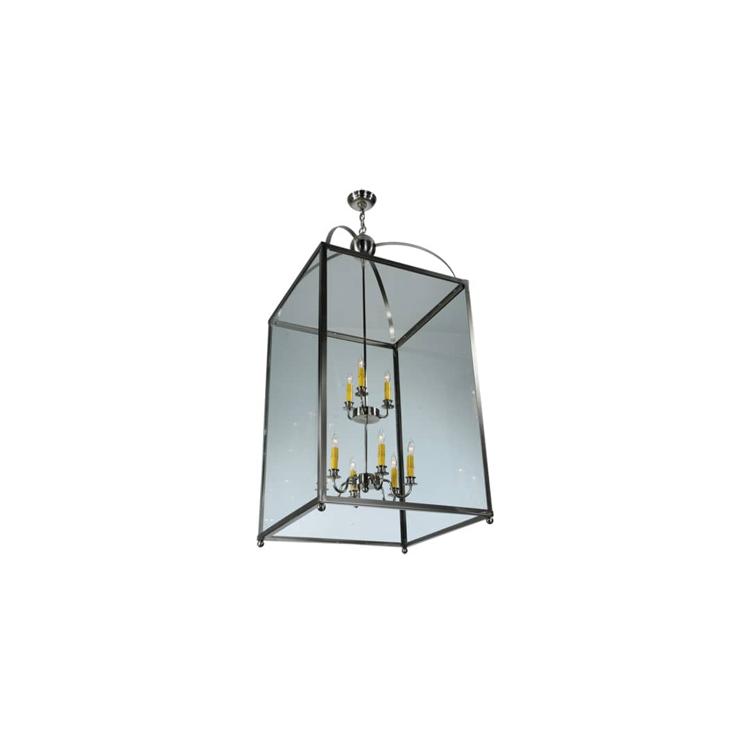 Pavilion 9 Light 34" Wide Taper Candle Pendant