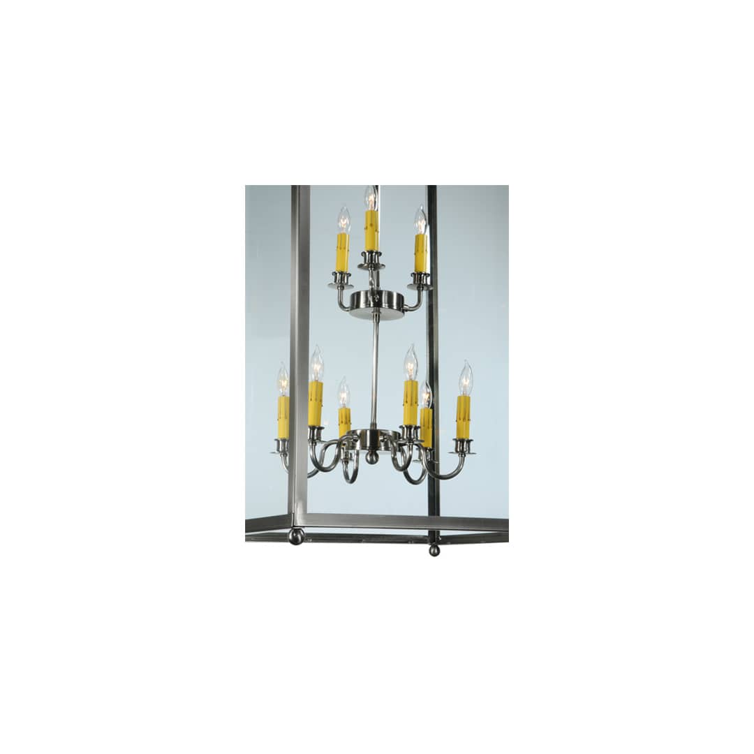 Pavilion 9 Light 34" Wide Taper Candle Pendant