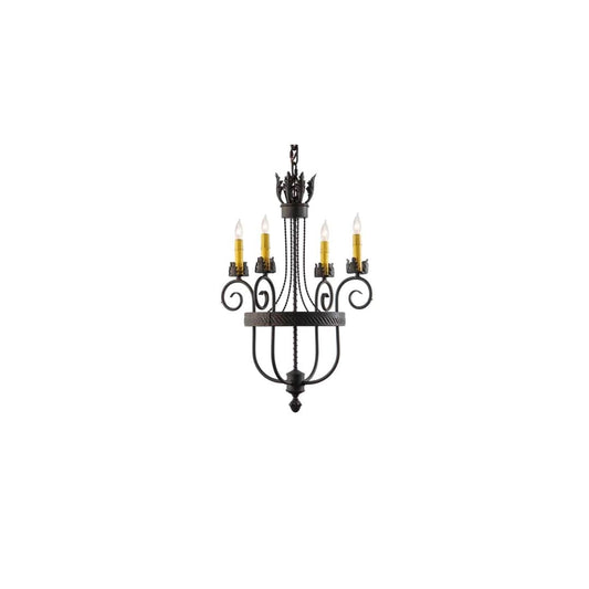 Antonia 4 Light 19" Wide Taper Candle Multi Light Pendant