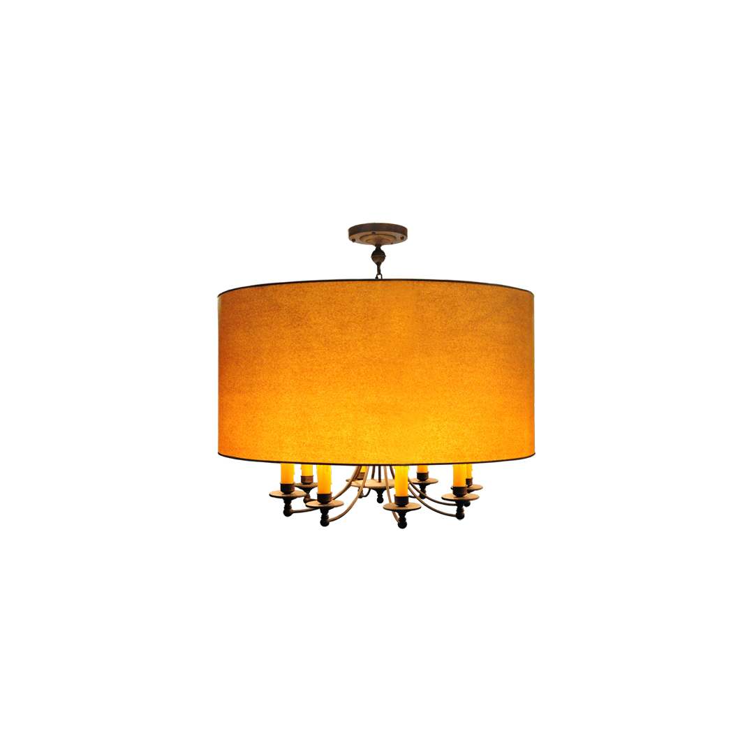 Muirfield 8 Light 42" Wide Taper Candle Pendant