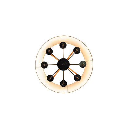 Muirfield 8 Light 42" Wide Taper Candle Pendant