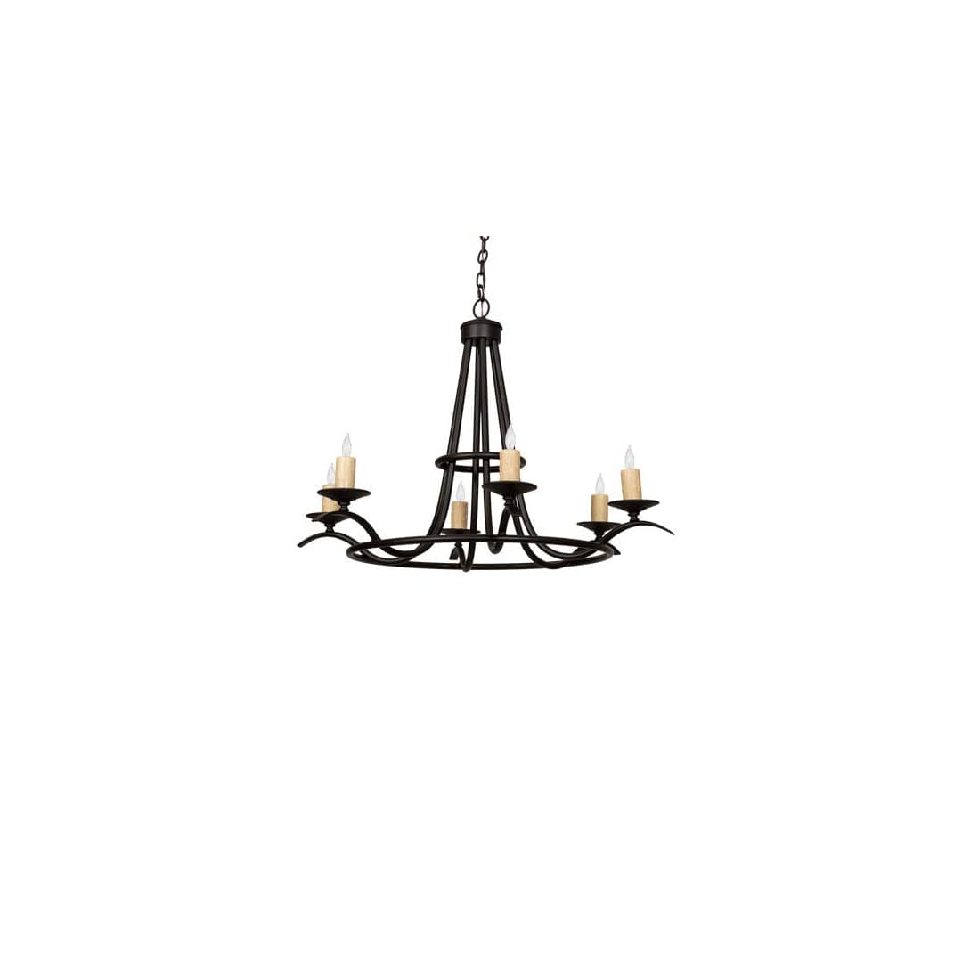 Octavia 6 Light 36" Wide Taper Candle Style Chandelier