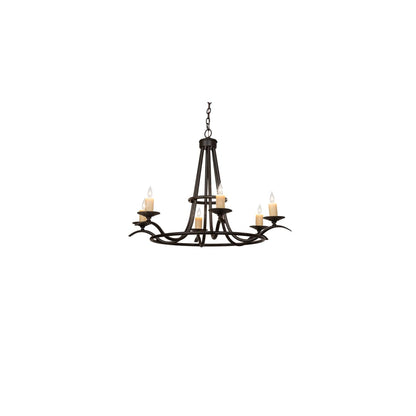 Octavia 6 Light 36" Wide Taper Candle Style Chandelier