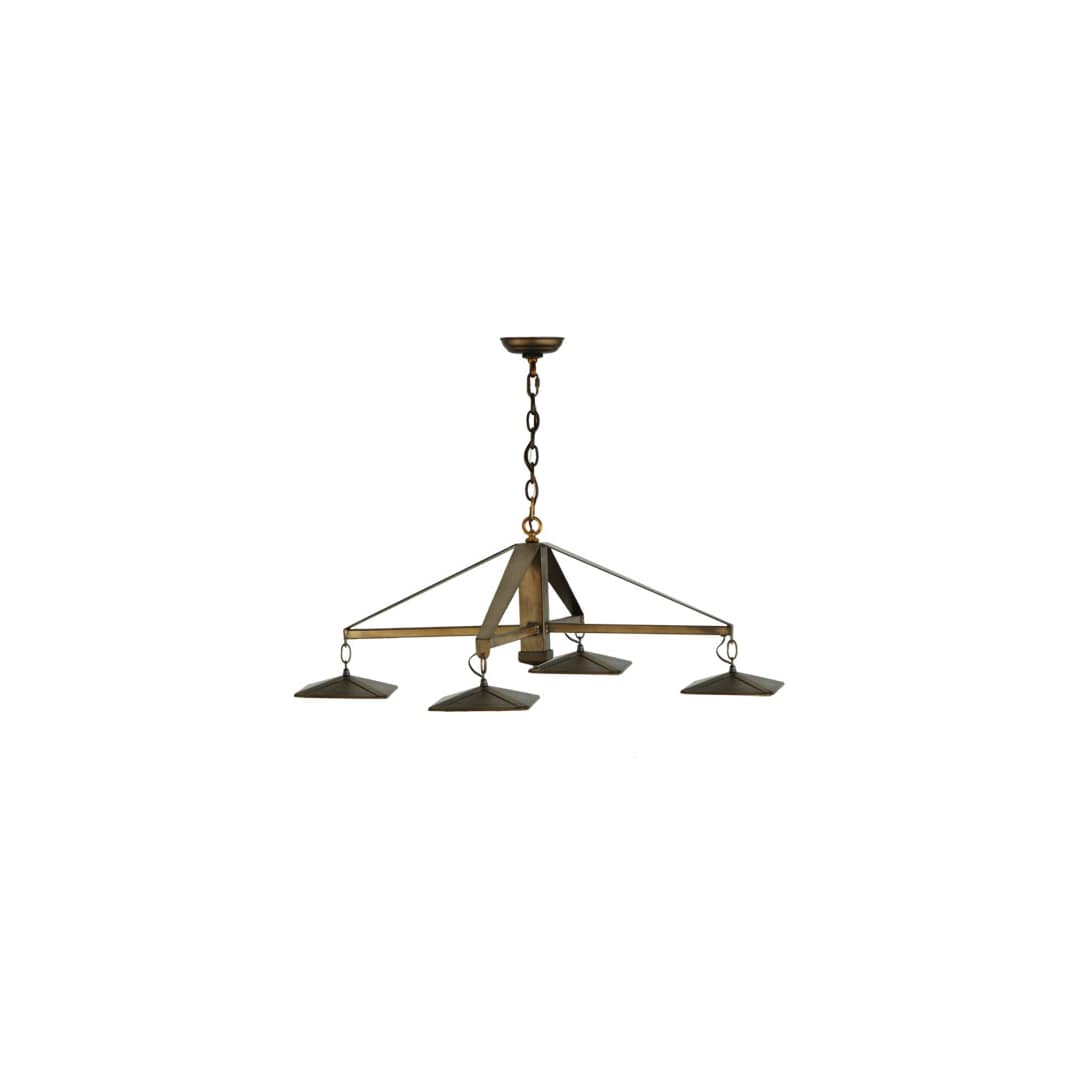 Kirkpatrick 4 Light 41" Wide Chandelier