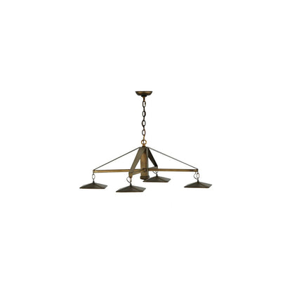 Kirkpatrick 4 Light 41" Wide Chandelier