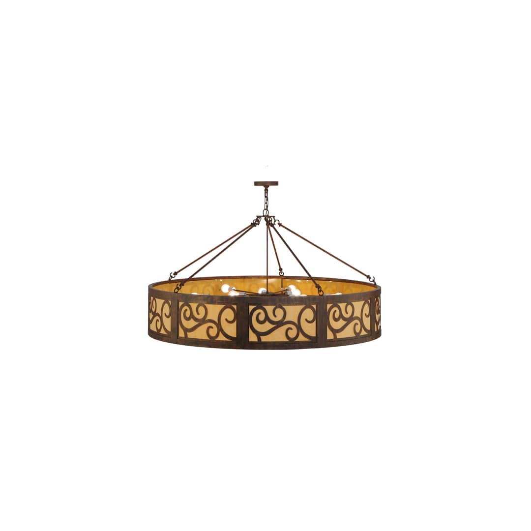 Dean 12 Light 60" Wide Suspension Pendant