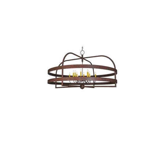 Aldari 12 Light 61" Wide Taper Candle Ring Chandelier