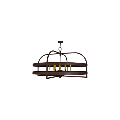 Aldari 12 Light 61" Wide Taper Candle Ring Chandelier