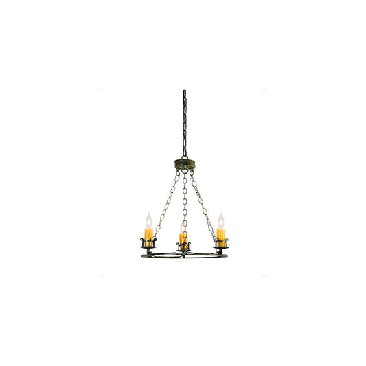 Tertius 3 Light 18" Wide Taper Candle Multi Light Pendant