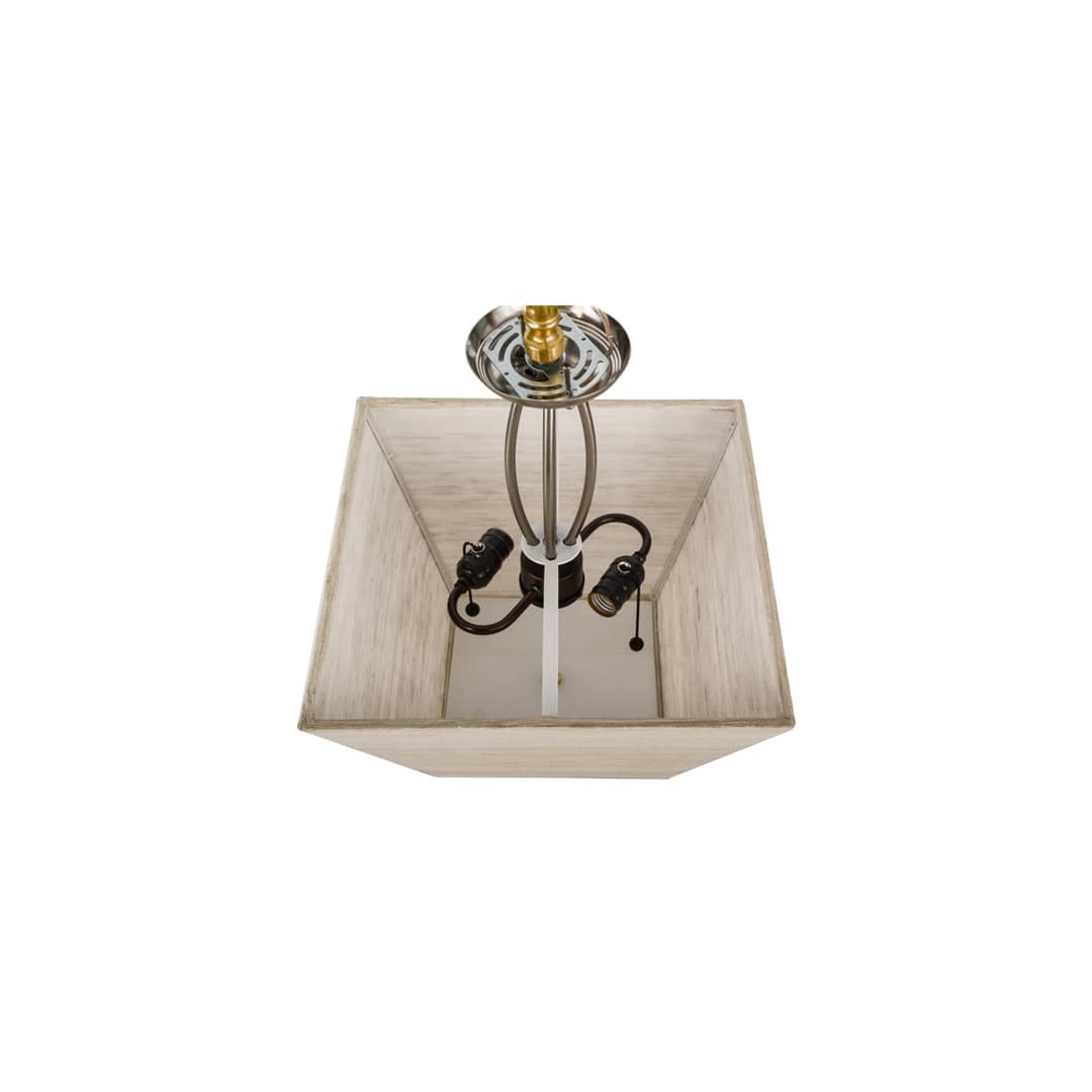 Cesta 2 Light 23" Wide Semi-Flush Ceiling Fixture