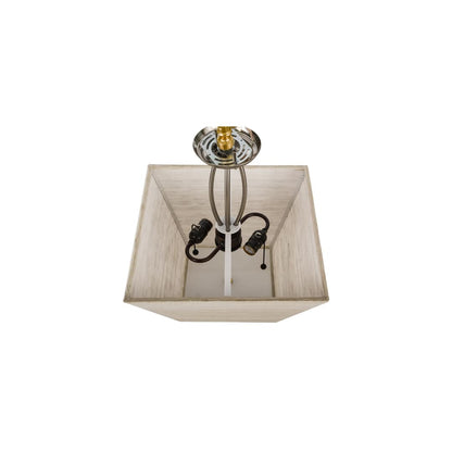 Cesta 2 Light 23" Wide Semi-Flush Ceiling Fixture