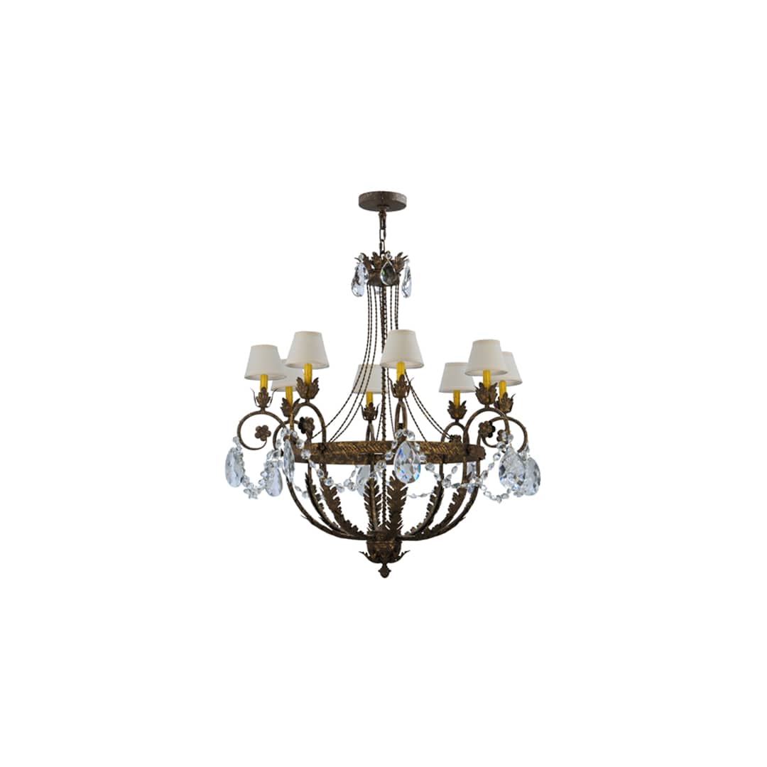 Antonia 8 Light 39" Wide Chandelier