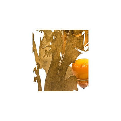 Dragos 4 Light 80" Wide Abstract Pendant