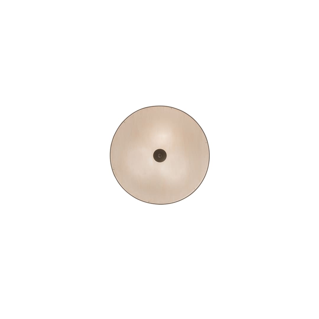 Cilindro 3 Light 36" Wide Semi-Flush Drum Ceiling Fixture with White Burlap Shade - Nickel Finish - GU24 Bulb Base