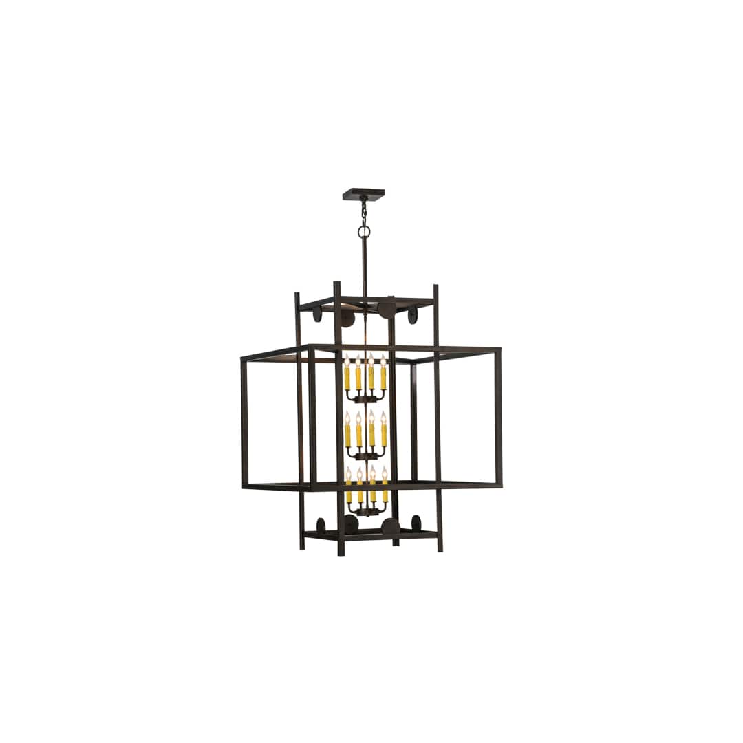Uma 12 Light 51" Wide Taper Candle Pendant