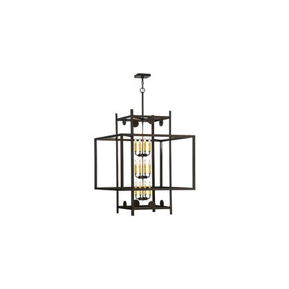 Uma 12 Light 51" Wide Taper Candle Pendant