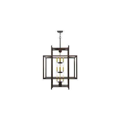 Uma 12 Light 51" Wide Taper Candle Pendant