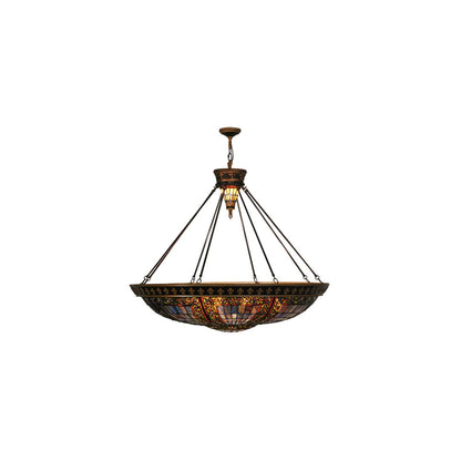Fleur-de-lis 8 Light 45" Wide Pendant
