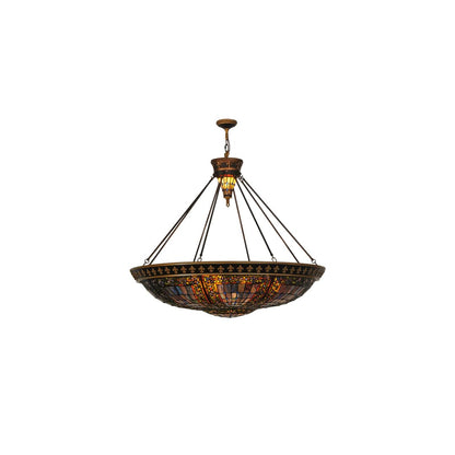 Fleur-de-lis 8 Light 45" Wide Pendant
